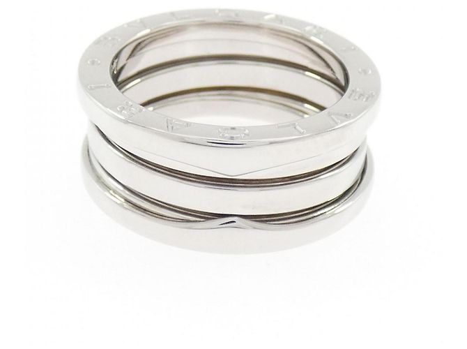 Bulgari Anello Bvlgari B.zero1 a 3 bande in oro bianco - vista 2