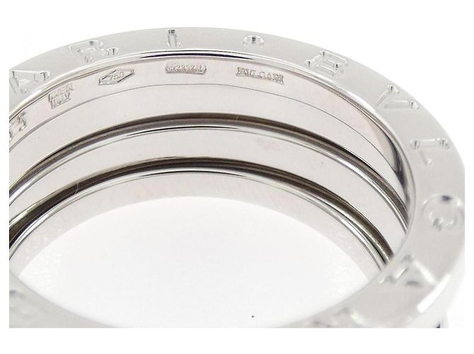 Bulgari Anello Bvlgari B.zero1 a 3 bande in oro bianco - vista 3