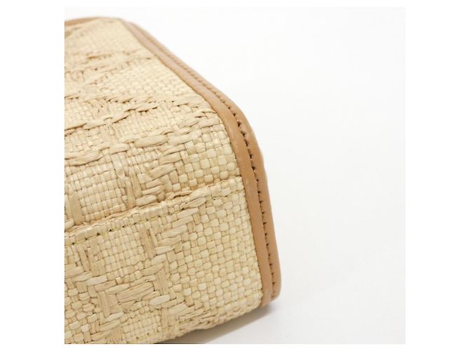Borsa a mano media Christian Dior Lady D-Joy Beige - vista 3