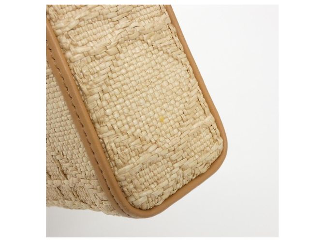 Borsa a mano media Christian Dior Lady D-Joy Beige - vista 4