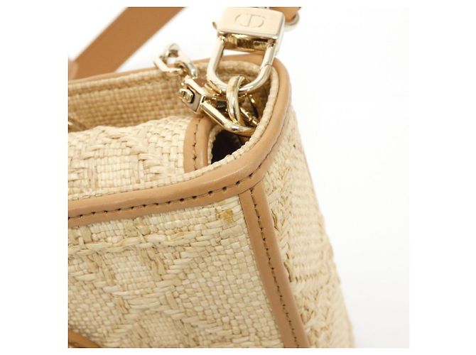 Borsa a mano media Christian Dior Lady D-Joy Beige - vista 5