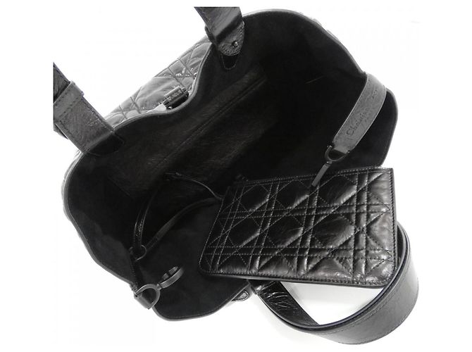 Borsa Christian Dior Toujours Medium Nero - vista 6