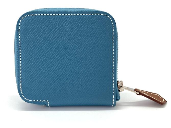 Hermès Monedero Hermes Azap Compact Mini Silk In Azul - vista 2