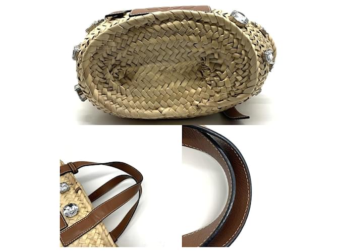 Sac Panier Loewe Marron - vue 4