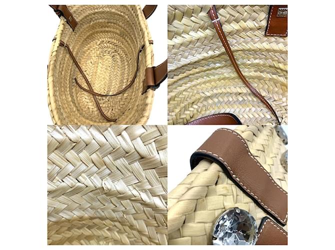 Sac Panier Loewe Marron - vue 7
