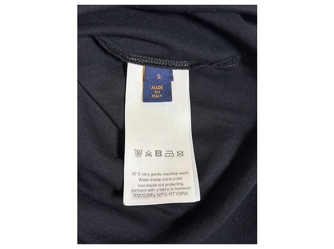 T-shirt Louis Vuitton nera Nero - vista 10