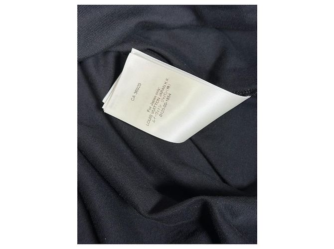T-shirt Louis Vuitton nera Nero - vista 7