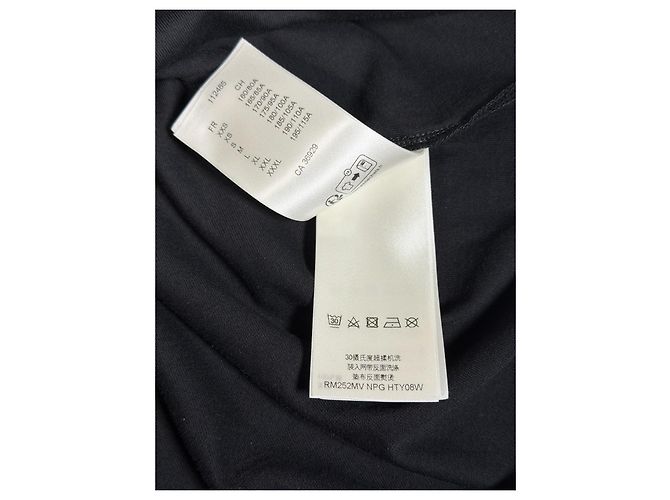 T-shirt Louis Vuitton nera Nero - vista 8