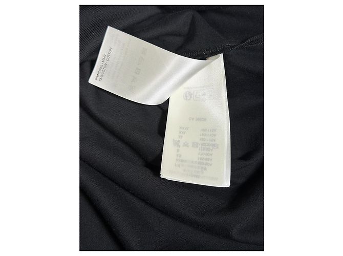 T-shirt Louis Vuitton nera Nero - vista 9