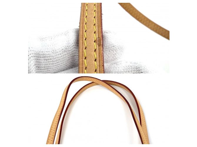 Borsa Tote Louis Vuitton Neverfull MM Marrone Rosa - vista 8