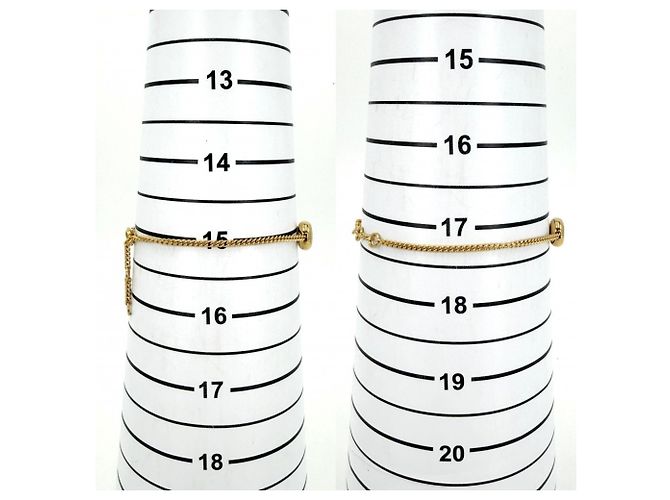 Bracciale con ciondoli Loewe Gold D'oro - vista 4