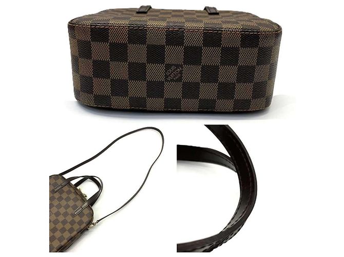 Sac Louis Vuitton Damier Spontini Marron Damier ebène - vue 4