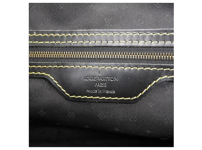 Borsa Louis Vuitton Suhali Lockit MM Nero - vista 10