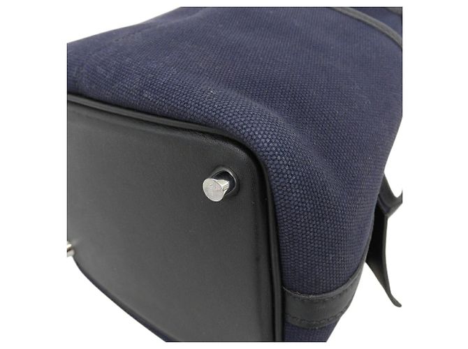 Hermès Borsa Hermes Picotin Lock Cargo PM Blu Blu navy - vista 4