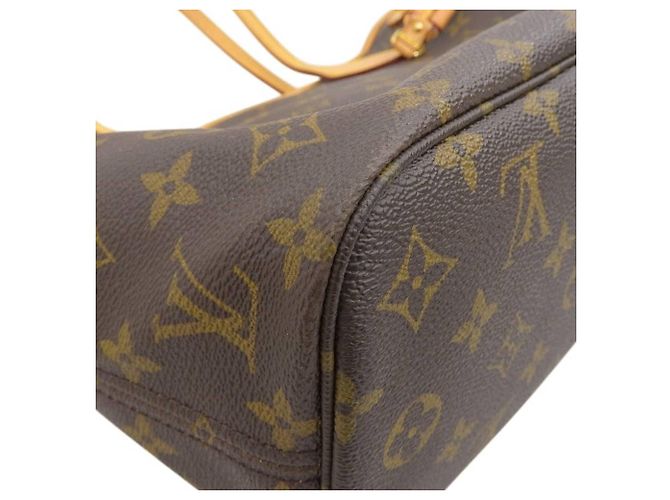 Borsa Tote Louis Vuitton Monogram Neverfull PM M40155 Monogramma - vista 4