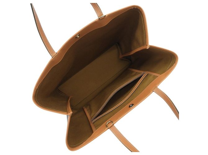 Céline Borsa Cabas Quadrata Small Triomphe Celine Marrone - vista 3