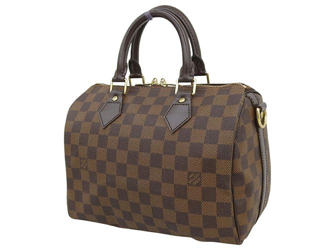 Borsa Louis Vuitton Damier Speedy Bandoulière 25 Damier ebene - vista 2