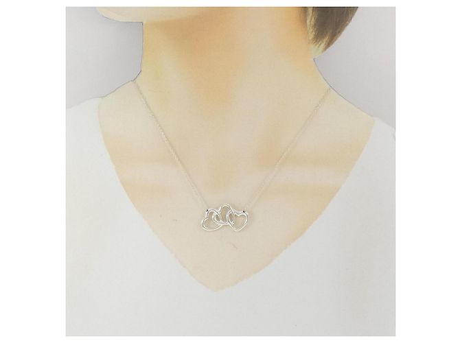 Tiffany & Co Collana Tiffany Triple Open Heart - vista 6