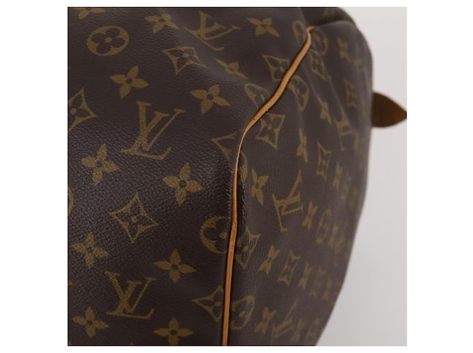 LOUIS VUITTON Monogram Keepall 55 Boston Bag M41424 LV Auth 195976A Monogramma - vista 14