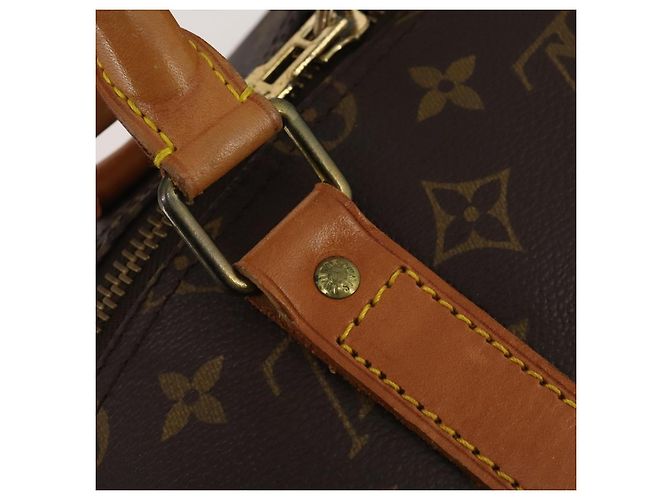 LOUIS VUITTON Monogram Keepall 55 Boston Bag M41424 LV Auth 195976A Monogramma - vista 18