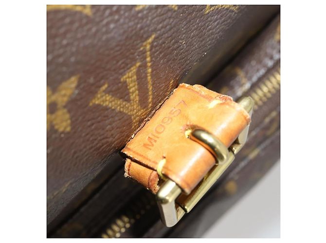 Zaino LOUIS VUITTON Monogram Montsouris GM M51135 LV Auth ep15653 Monogramma - vista 12
