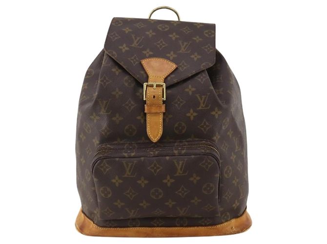 Zaino LOUIS VUITTON Monogram Montsouris GM M51135 LV Auth ep15653 Monogramma - vista 13