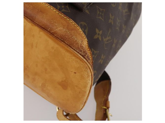 Zaino LOUIS VUITTON Monogram Montsouris GM M51135 LV Auth ep15653 Monogramma - vista 16