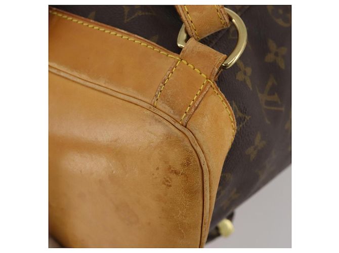 Zaino LOUIS VUITTON Monogram Montsouris GM M51135 LV Auth ep15653 Monogramma - vista 18