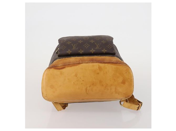 Zaino LOUIS VUITTON Monogram Montsouris GM M51135 LV Auth ep15653 Monogramma - vista 5