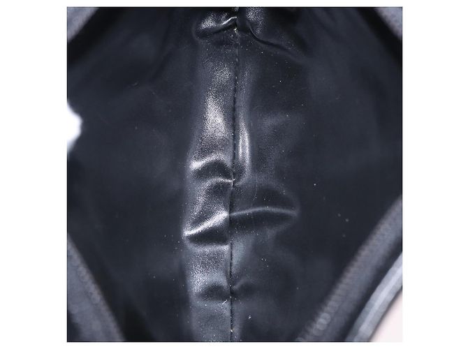 Borsa a tracolla SAINT LAURENT in pelle nera e oro Auth 199576A Nero D'oro - vista 20