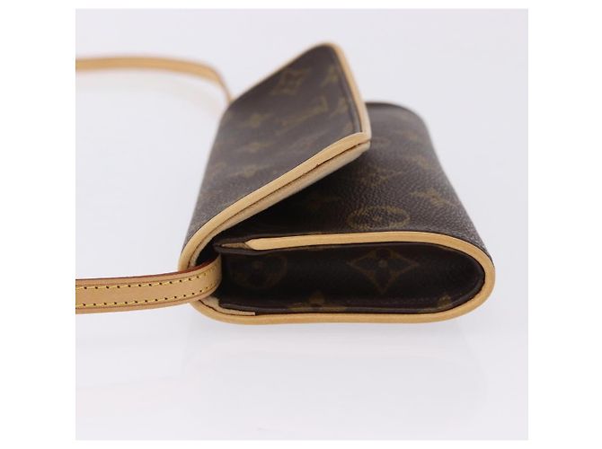 LOUIS VUITTON Monogram Pochette Twin PM Shoulder Bag M51854 LV Auth am12323V Monogramma - vista 4