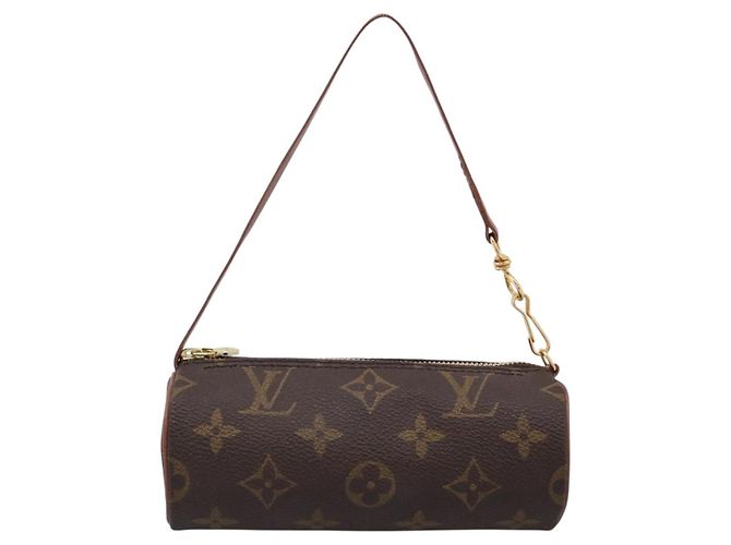 Pochette LOUIS VUITTON Monogram Papillon LV Auth 199143 Monogramma - vista 13