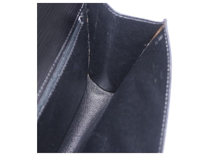 Borsa a pochette LOUIS VUITTON Epi Chaillot Nera M52542 LV Auth 200655 Nero - vista 19