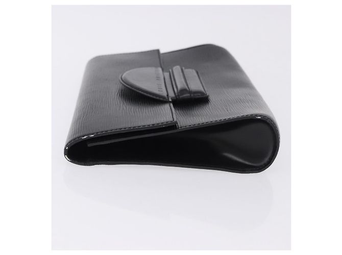 Borsa a pochette LOUIS VUITTON Epi Chaillot Nera M52542 LV Auth 200655 Nero - vista 5