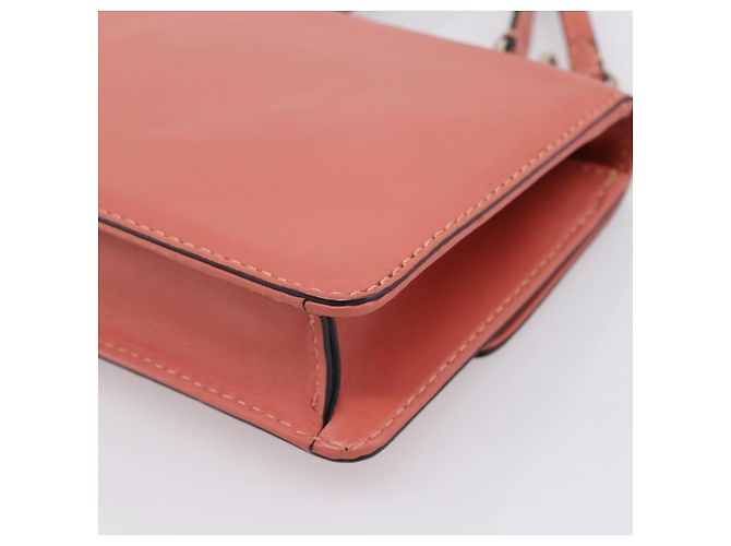 Borsa VALENTINO in pelle 2way Pink Gold Auth ka5900A Rosa D'oro - vista 16