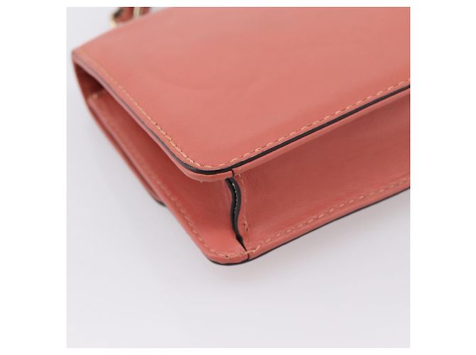 Borsa VALENTINO in pelle 2way Pink Gold Auth ka5900A Rosa D'oro - vista 17