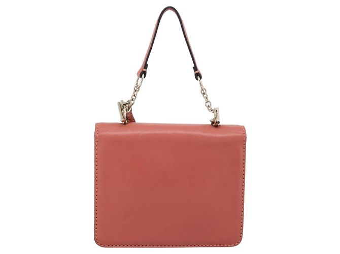 Borsa VALENTINO in pelle 2way Pink Gold Auth ka5900A Rosa D'oro - vista 2