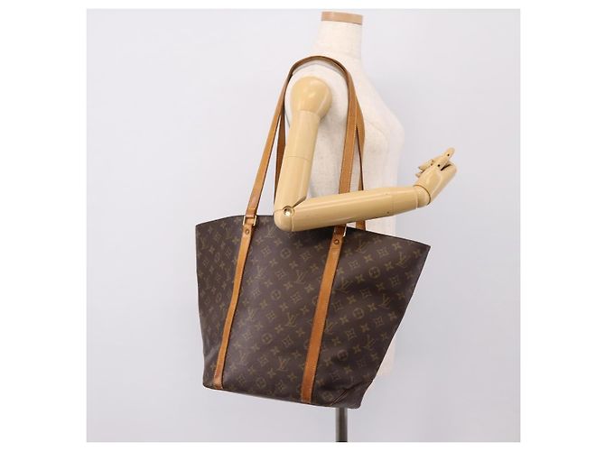 LOUIS VUITTON Monogram Sac Shopping Tote Bag M51108 LV Auth 198918 Monogramme - vue 22