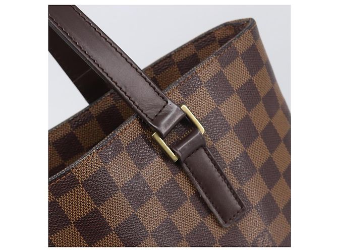 Borsa Tote LOUIS VUITTON Damier Ebene Vavin GM N51169 LV Auth 198915 - vista 10