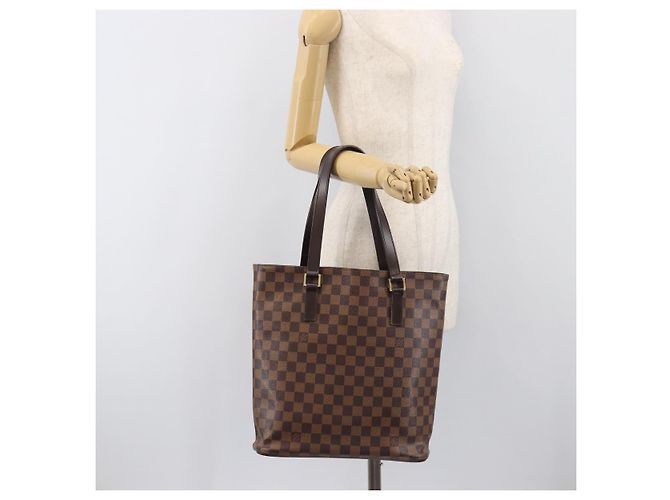 Borsa Tote LOUIS VUITTON Damier Ebene Vavin GM N51169 LV Auth 198915 - vista 24