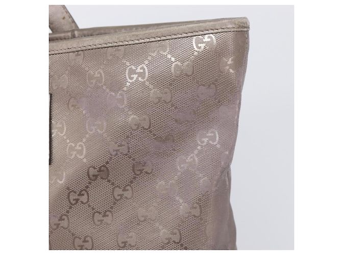 Borsa Tote GUCCI GG Implementation PVC Rosa Argento 211137 Auth BA15115 - vista 10