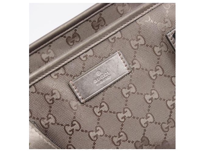 Borsa Tote GUCCI GG Implementation PVC Rosa Argento 211137 Auth BA15115 - vista 17