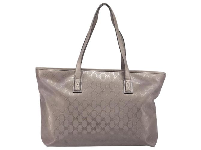 Borsa Tote GUCCI GG Implementation PVC Rosa Argento 211137 Auth BA15115 - vista 2