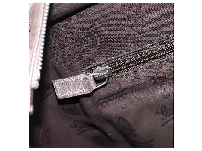 Borsa Tote GUCCI GG Implementation PVC Rosa Argento 211137 Auth BA15115 - vista 22