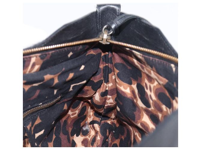 Borsa BALENCIAGA The First in pelle 2way Nera 103208 Auth 197324M Nero - vista 22
