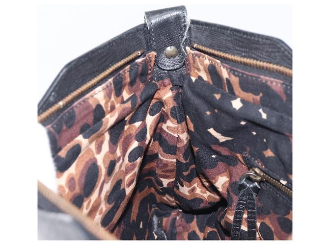 Borsa BALENCIAGA The First in pelle 2way Nera 103208 Auth 197324M Nero - vista 23