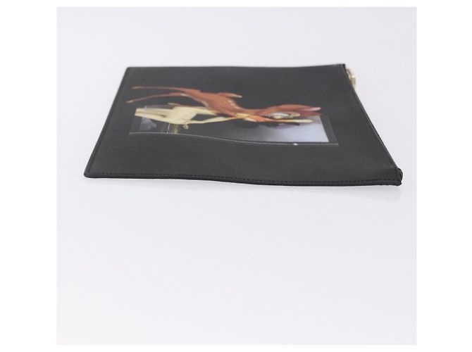Borsa GIVENCHY Bambi PVC Canvas Collaborazione Disney Nero Oro Auth 199101M D'oro - vista 3
