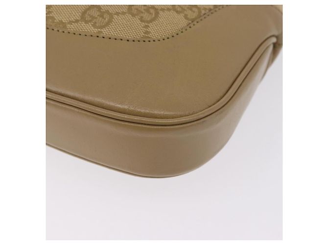 Borsa a tracolla GUCCI GG Canvas Jackie Beige Silver 00963 Auth 199624V Argento - vista 16