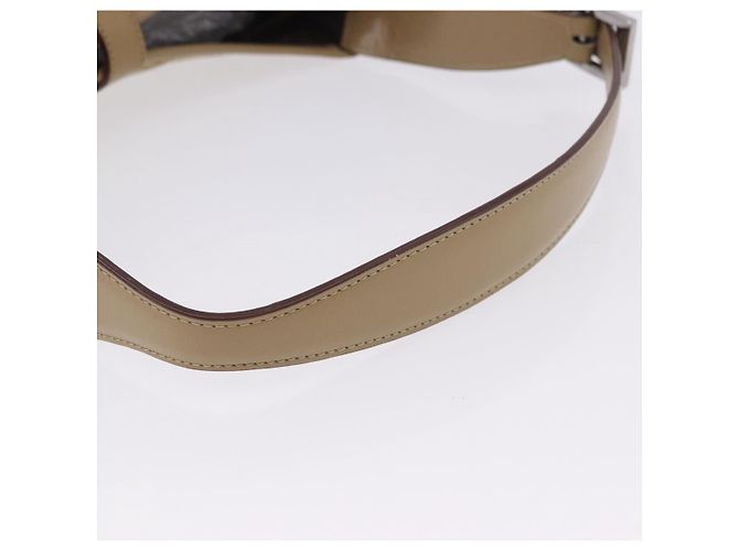 Borsa a tracolla GUCCI GG Canvas Jackie Beige Silver 00963 Auth 199624V Argento - vista 8
