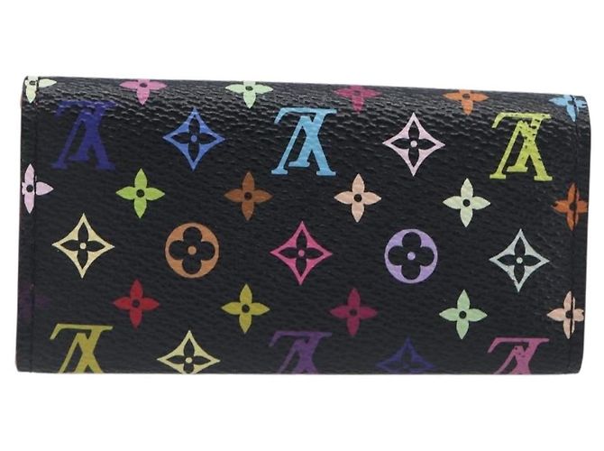 LOUIS VUITTON Monogram Multicolor Multicles 4 Key Case Black M93732 Auth 199235A Nero - vista 2